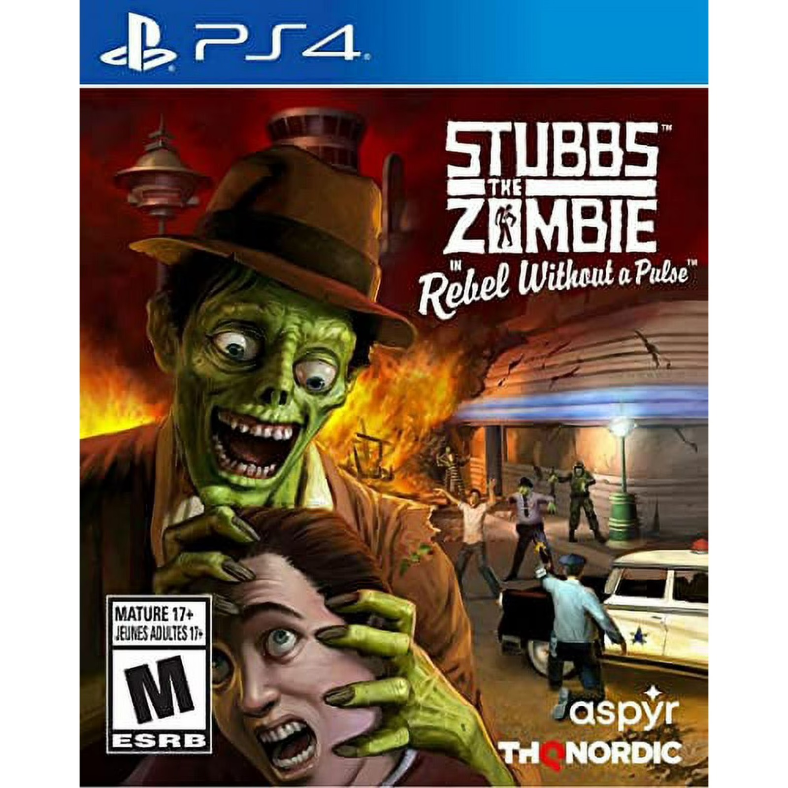 Stubbs The Zombie in Rebel Without a Pulse ps4