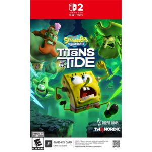 SpongeBob SquarePants:Titans of theTide (Game Key Card) switch 2