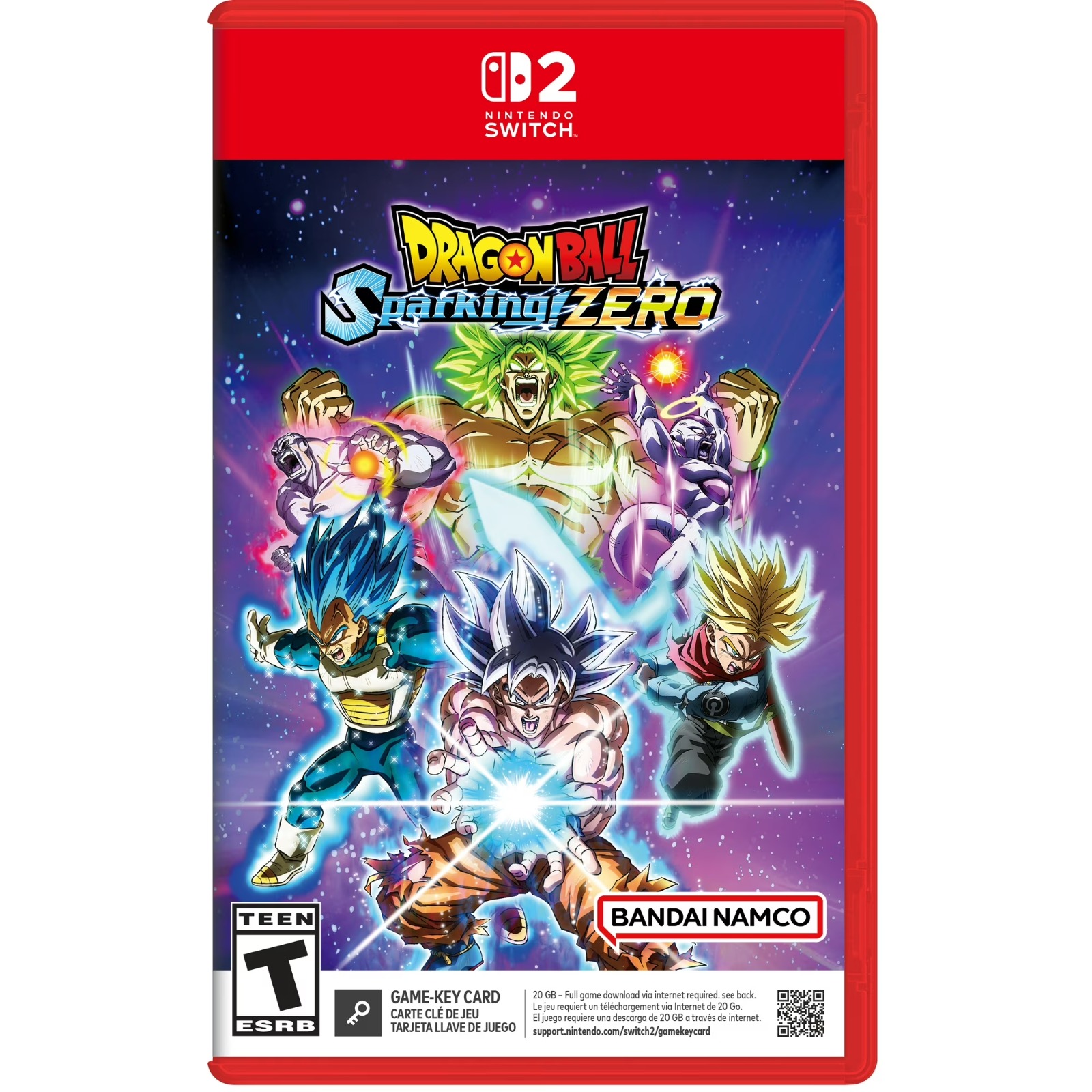 Dragon Ball: Sparking! Zero (Game-Key Card) (Switch 2)