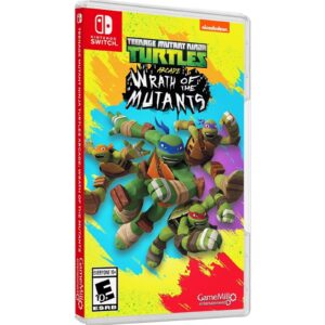 teenage mutant ninja turtles arcade wrath of the mutants switch