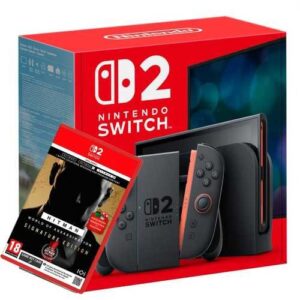 NINTENDO SWITCH 2 + GAME כולל משחק פיזי!