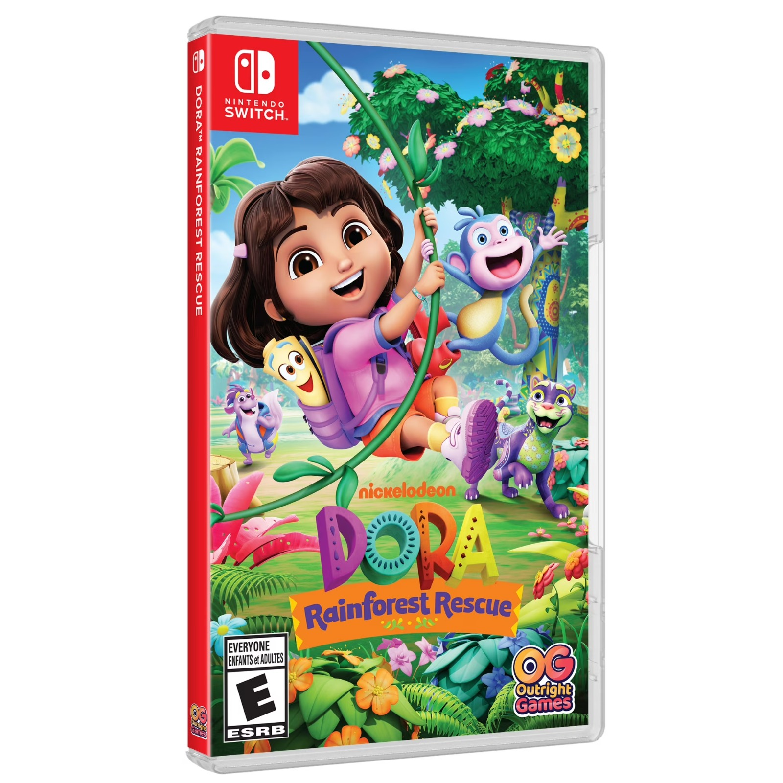 dora rainforest rescue switch