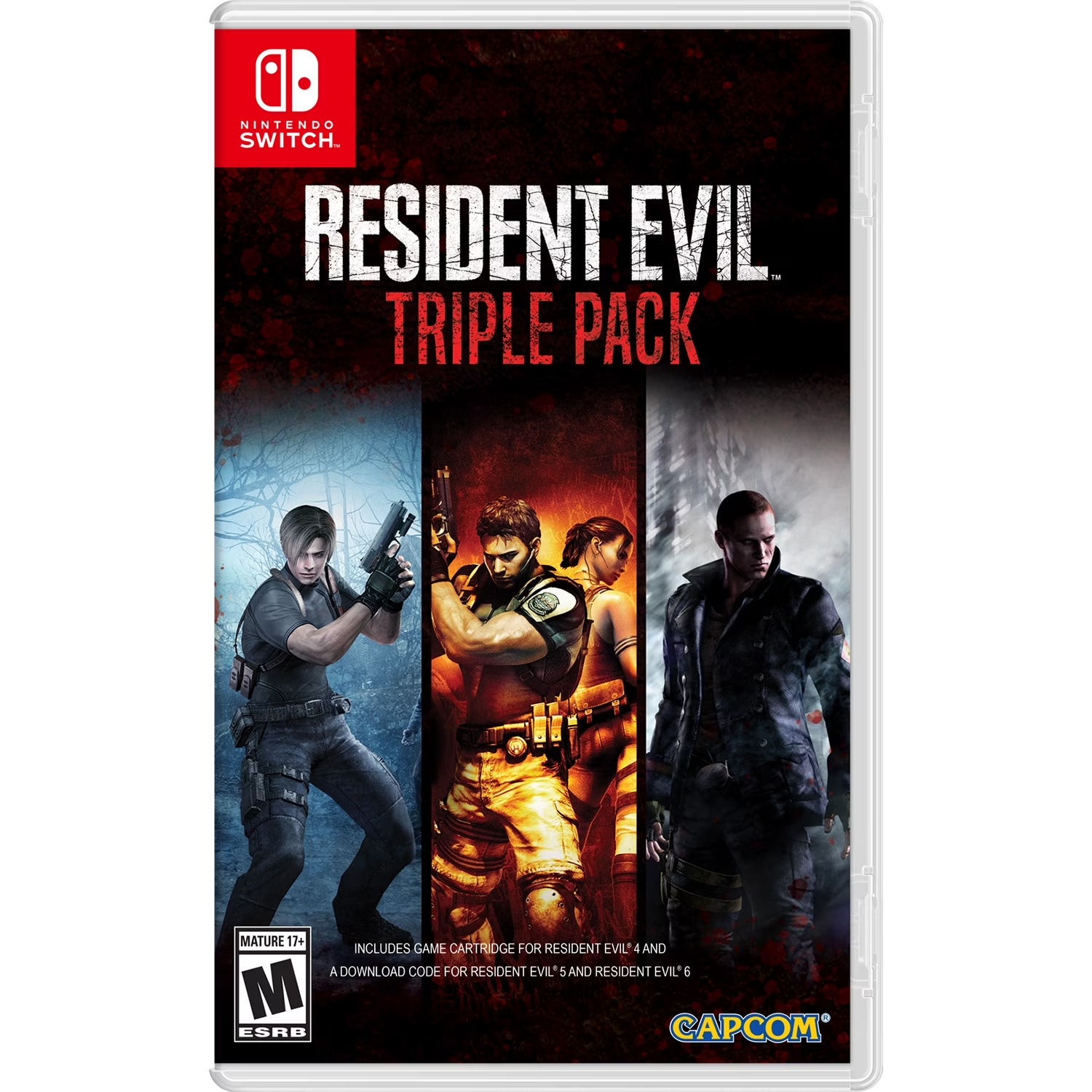 resident evil triple pack (switch)