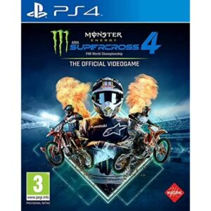 monster energy supercross - the official videogame 4 ps4