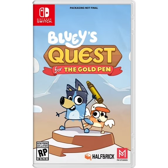 Bluey's Quest For The Gold Pen Switch