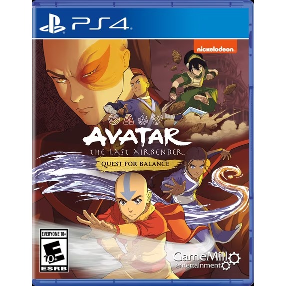 Avatar The Last Airbender: Quest for Balance PS4
