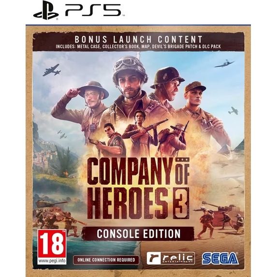 Company of Heroes 3 - Console Edition (Metal Case) PS5