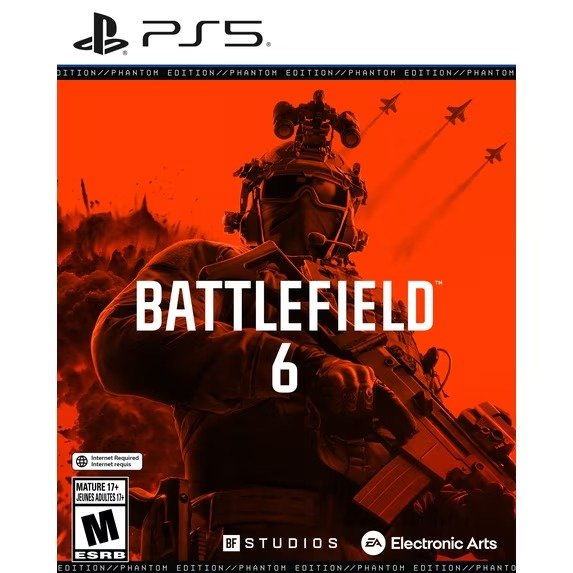 battlefield 6 - phantom edition ps5