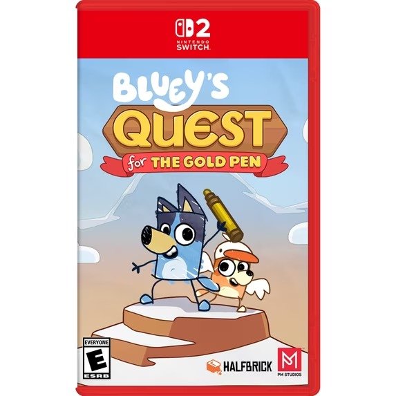 Bluey's Quest For The Gold Pen Switch 2
