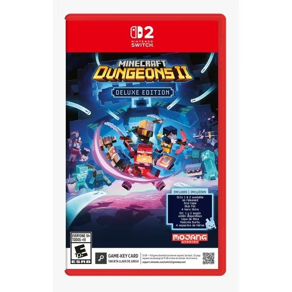 Minecraft Dungeons II: Deluxe Edition (Game Key Card) Switch 2